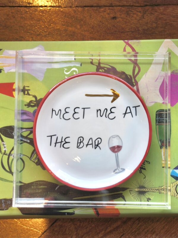 Acrylic Piece | Meet me at bar – Vinho