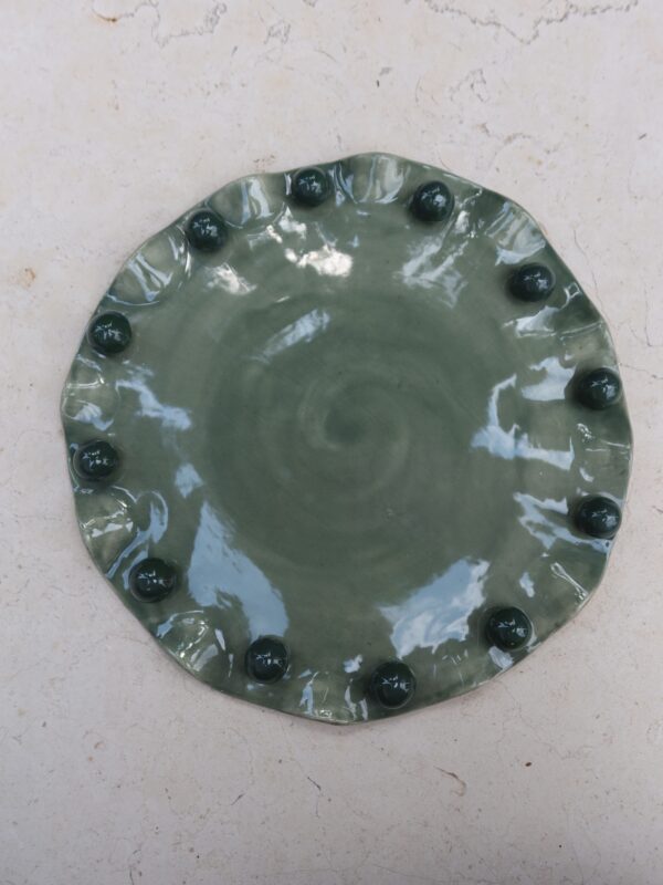 Travessa Ruffled | Verde Basil