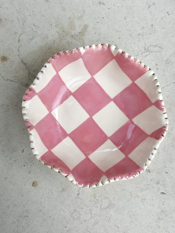 Bowl Checkaholic | Rosa