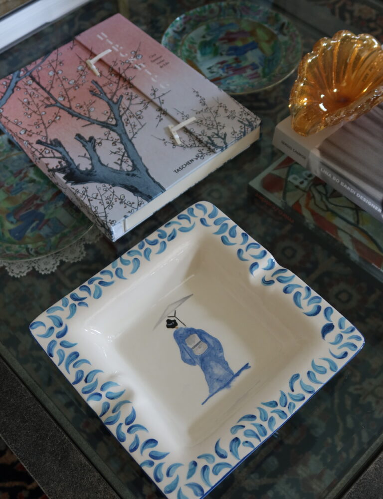 Cinzeiro | Geisha – Blue