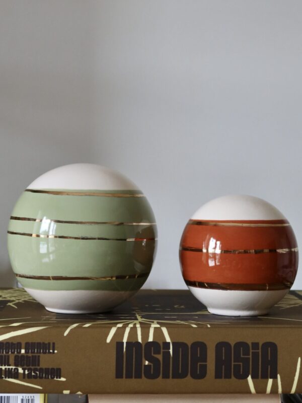 Bubble | Sage & terracota