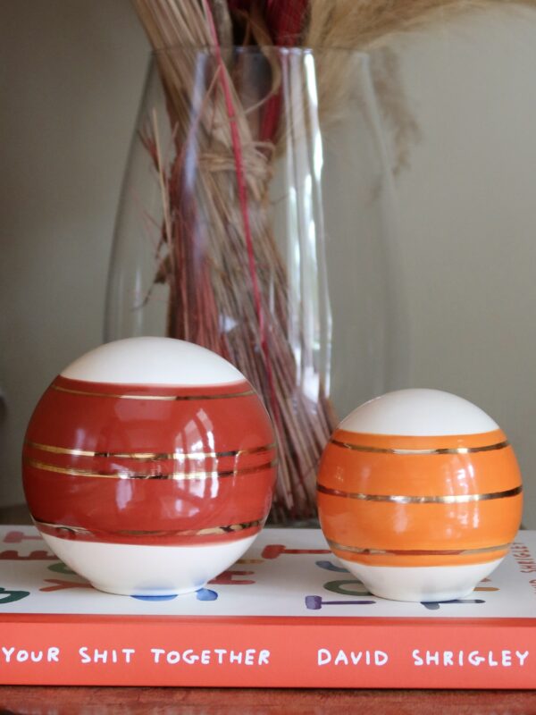 Bubble | Vermelho & laranja