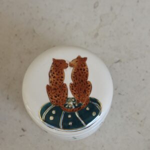 Potiche com vela | Jungle Jaguars