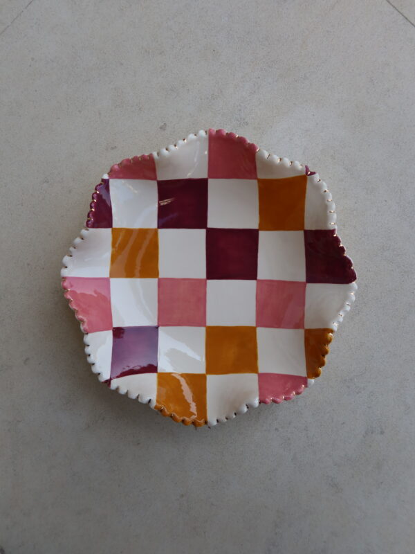 Travessa Checkaholic | Tricolor