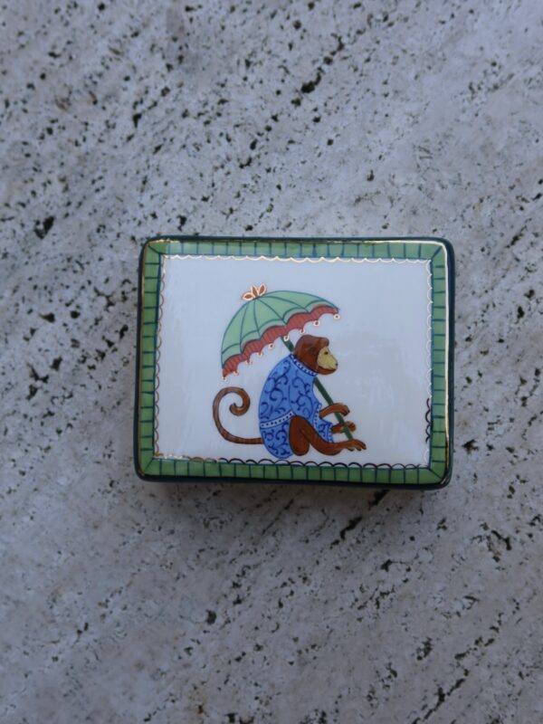 Monkey Umbrella | Box – Blue
