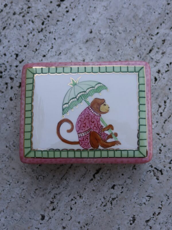 Monkey Umbrella | Box – Pink